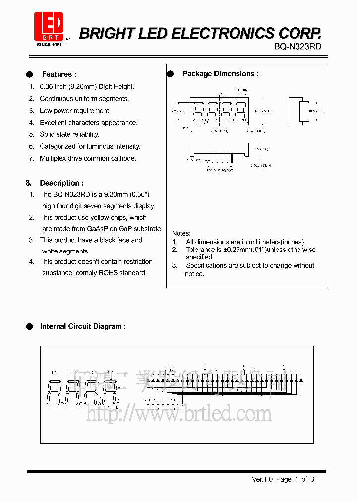 BQ-N323RD_1234370.PDF Datasheet