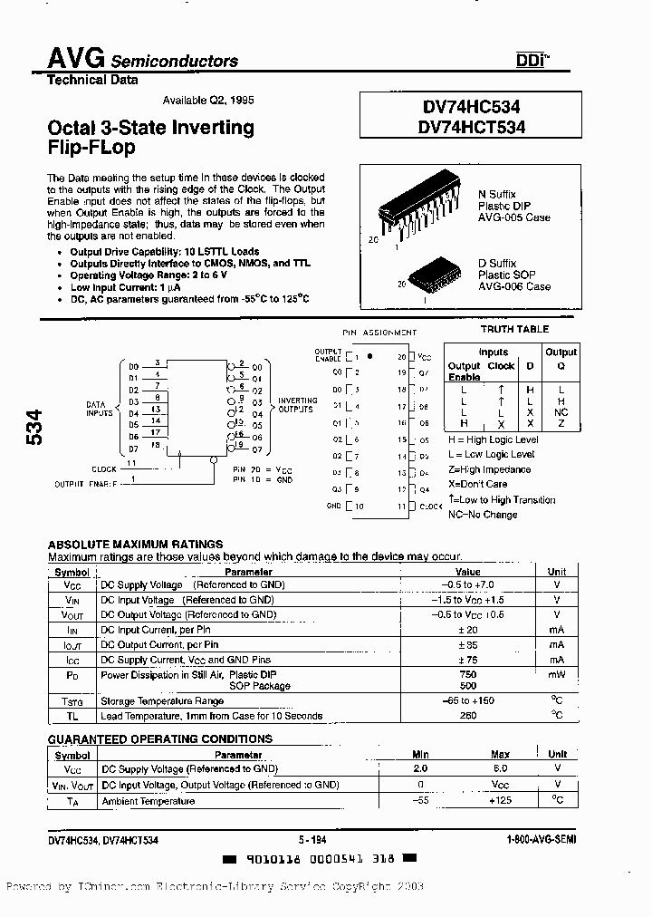 DV74HC534D_746455.PDF Datasheet