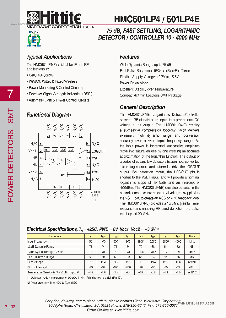 HMC601LP4_917069.PDF Datasheet