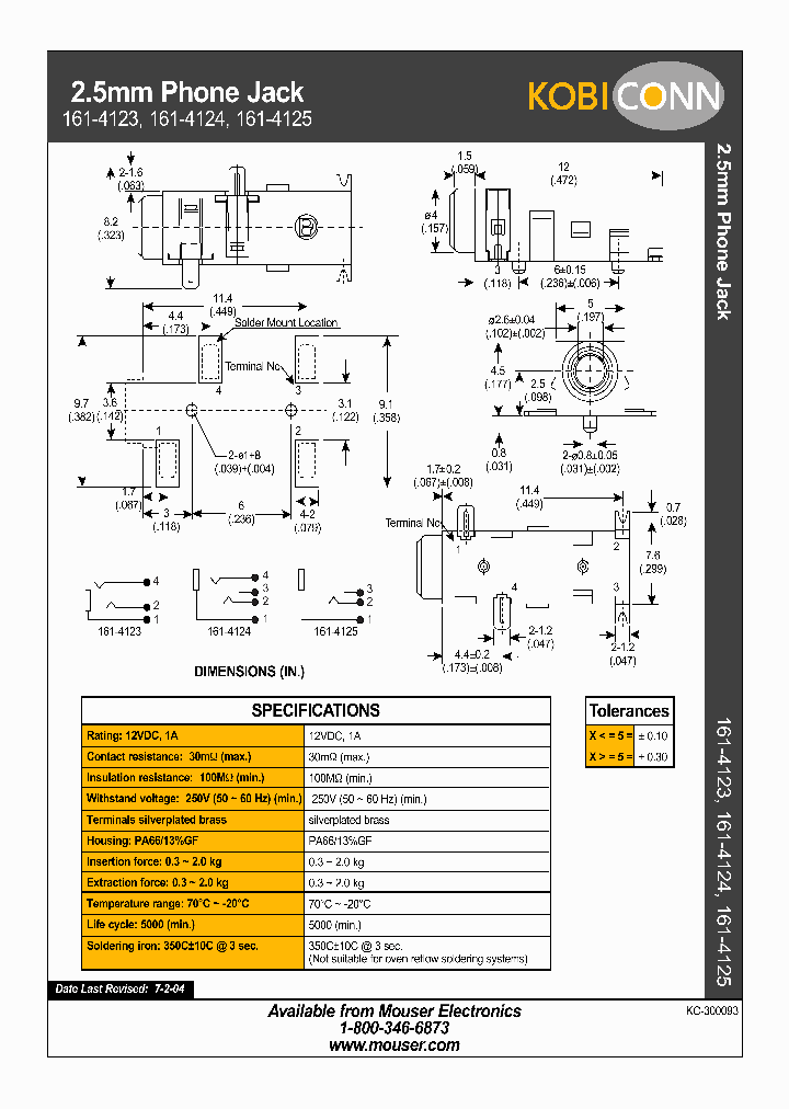 161-4124_749200.PDF Datasheet