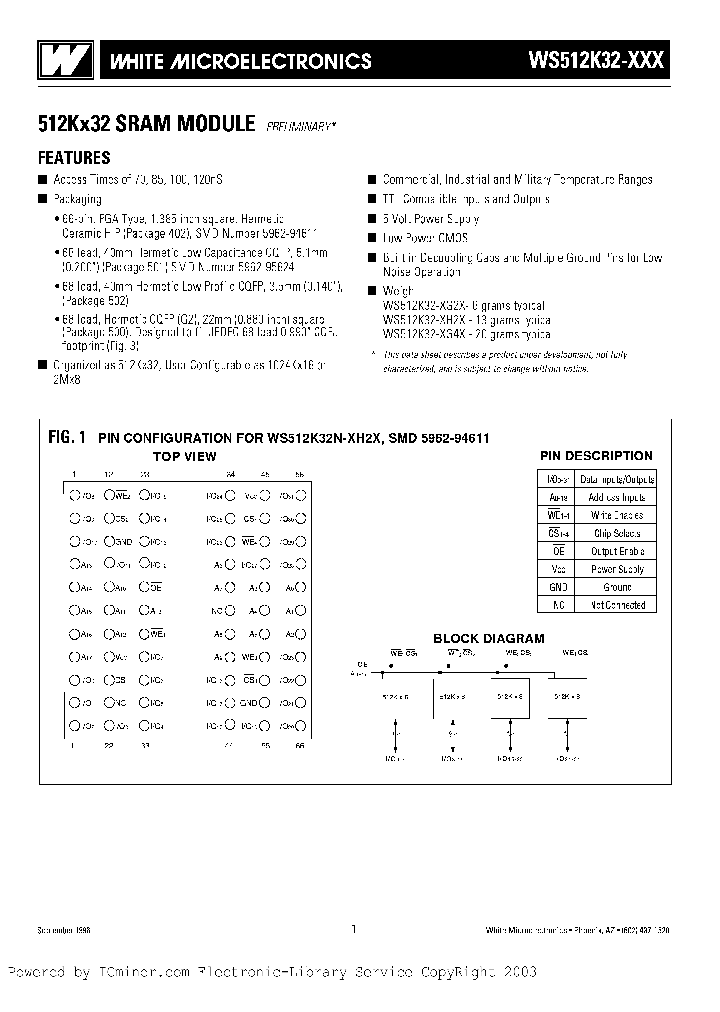WS512K32F-85G4M_750007.PDF Datasheet