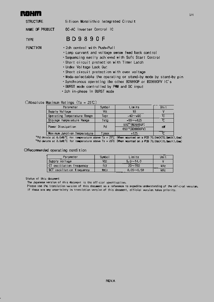 BD9890F_750091.PDF Datasheet