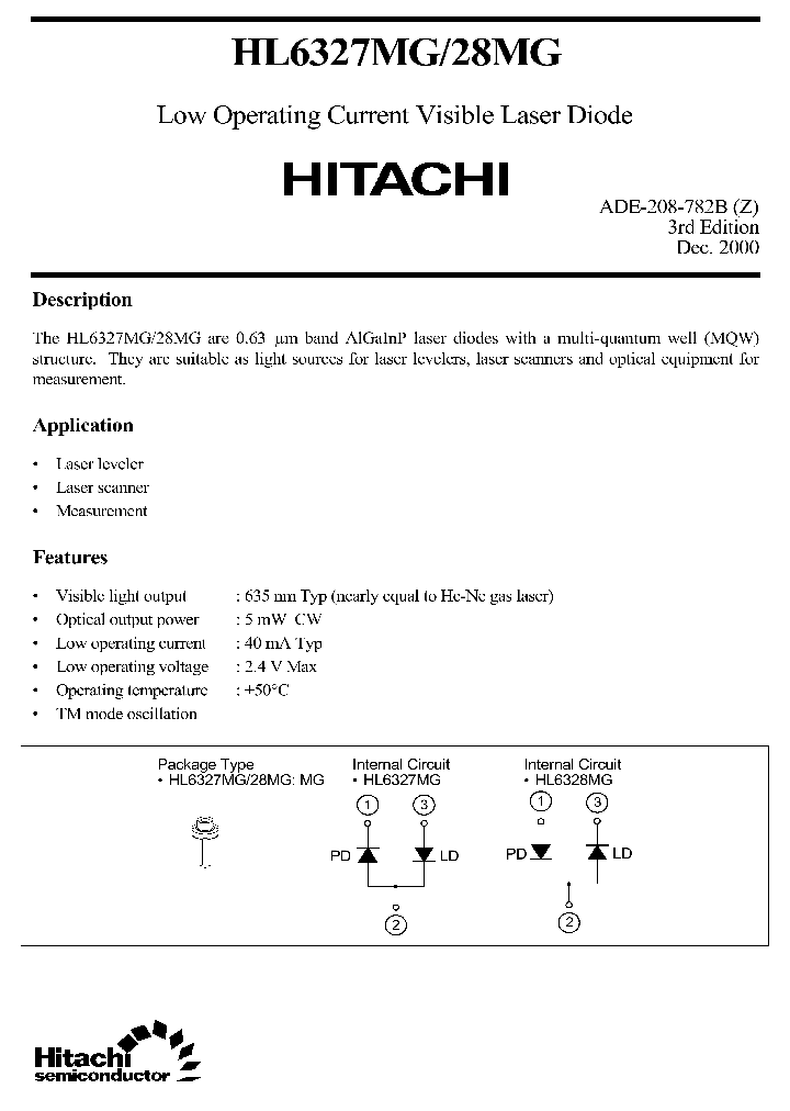 HL6327MG28MG_750839.PDF Datasheet