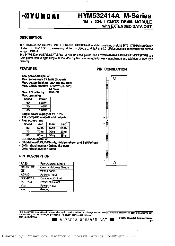 HYM532414AM-70_750814.PDF Datasheet