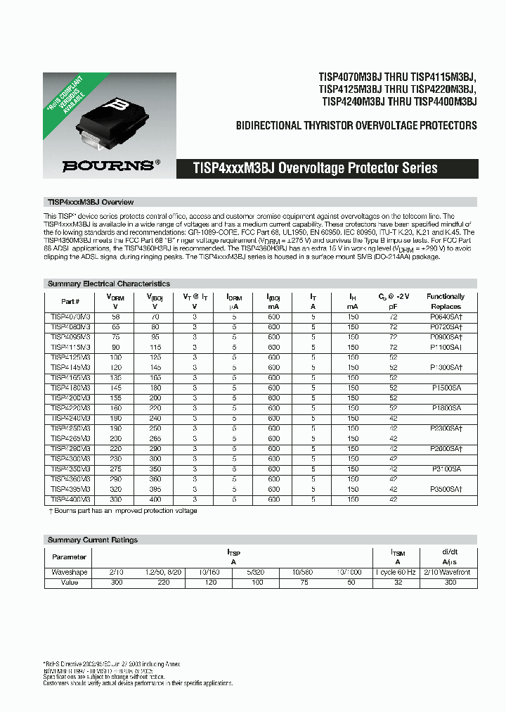 TISP4395M3BJ_751064.PDF Datasheet