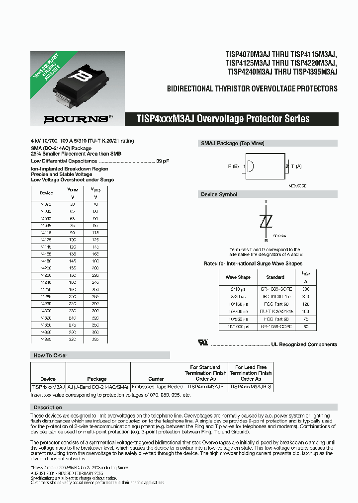 TISP4395M3AJ_751063.PDF Datasheet