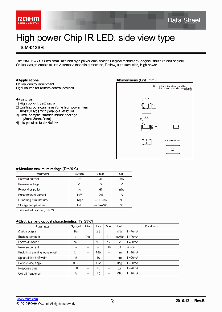 SIM-012SB10_1246964.PDF Datasheet