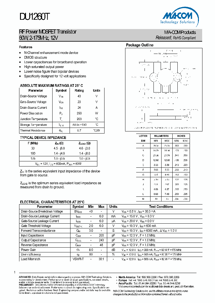 DU1260T_1251570.PDF Datasheet