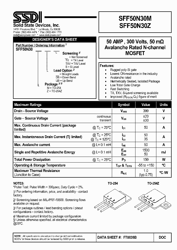 SFF50N30M_1251752.PDF Datasheet