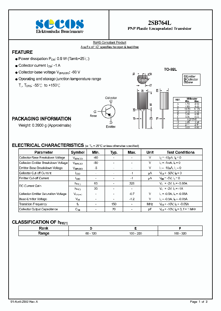 2SB764L_1252552.PDF Datasheet