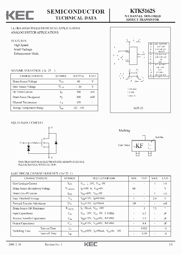 KTK5162S09_1255082.PDF Datasheet