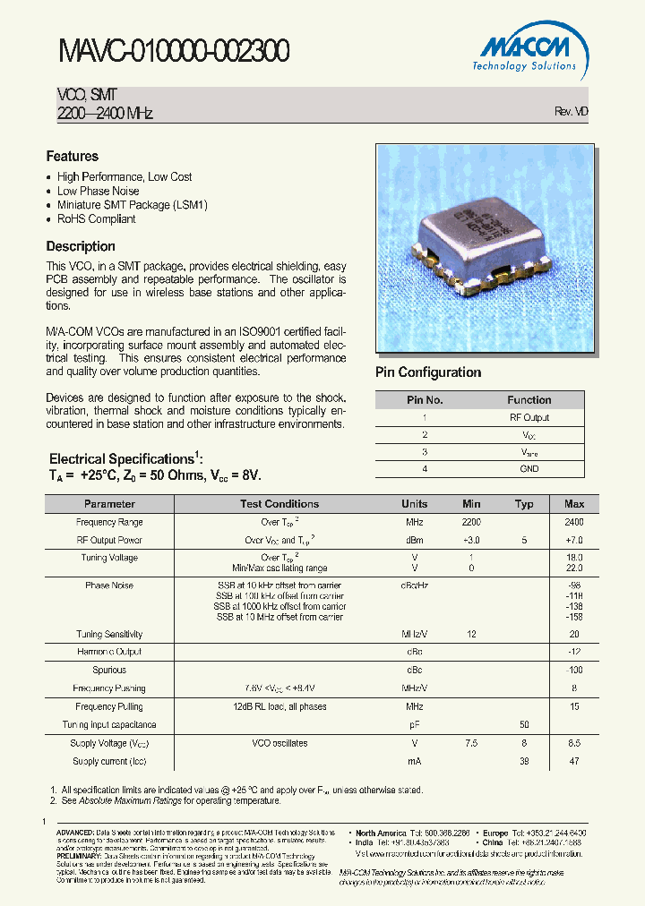 MAVC-010000-002300_1257988.PDF Datasheet
