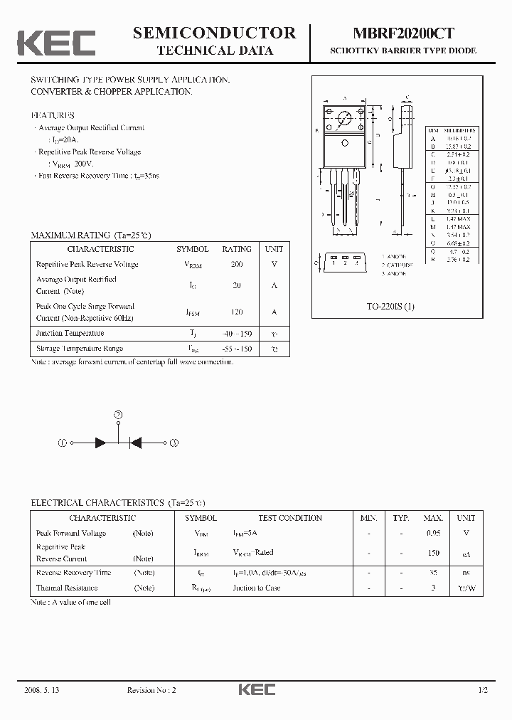 MBRF20200CT08_1259763.PDF Datasheet
