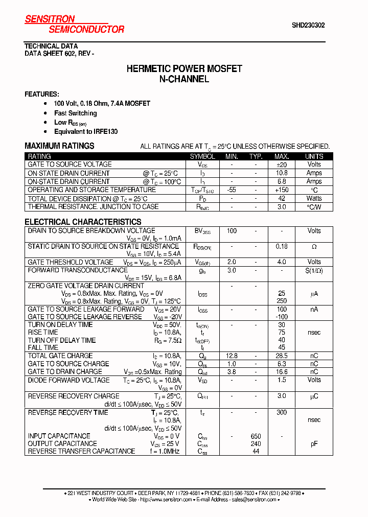 SHD230302_1268535.PDF Datasheet
