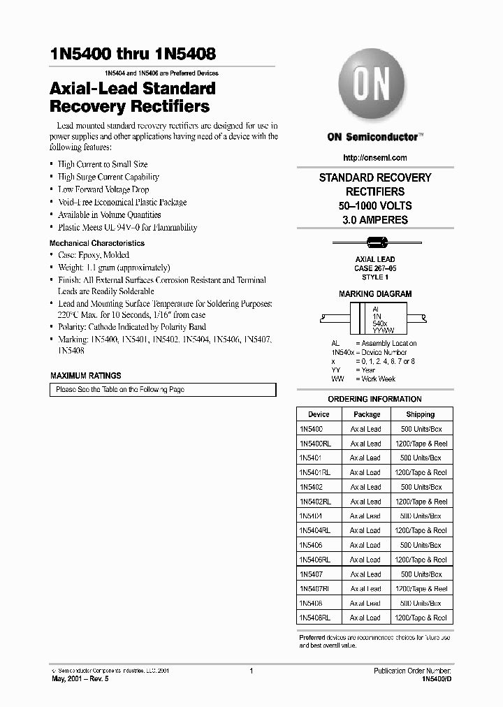 1N5400-D_1270056.PDF Datasheet