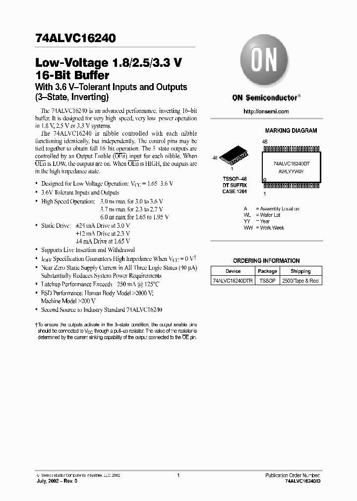 74ALVC16240-D_1270063.PDF Datasheet