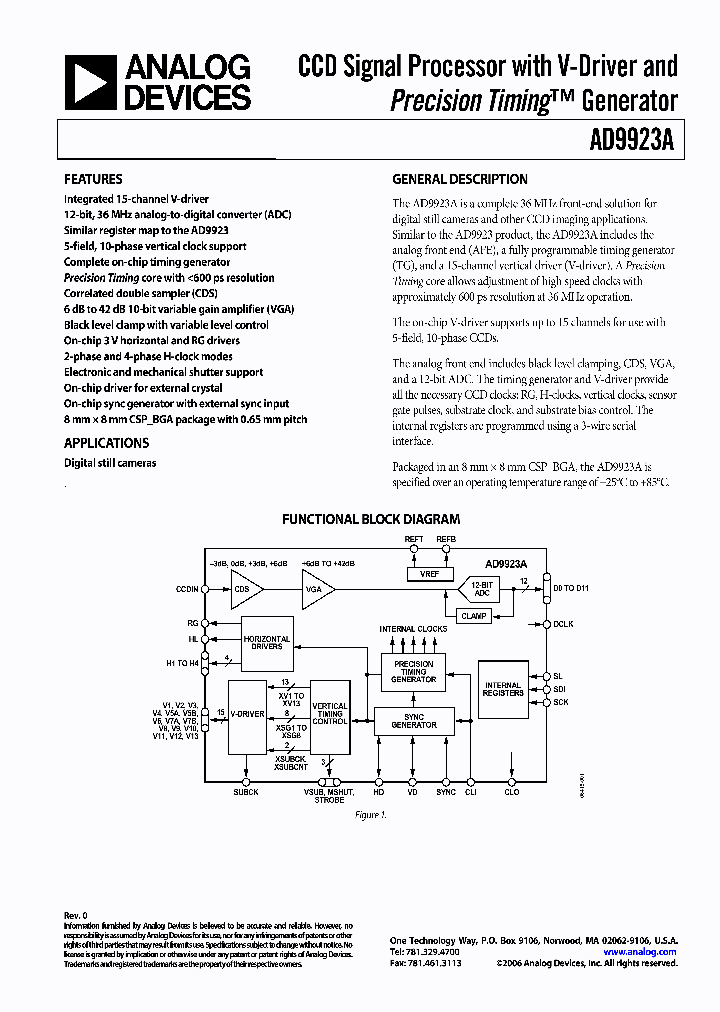 AD9923ABBCZ_1270242.PDF Datasheet