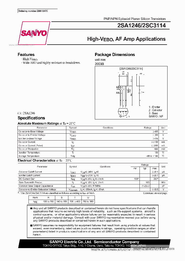 2SC3114_916117.PDF Datasheet