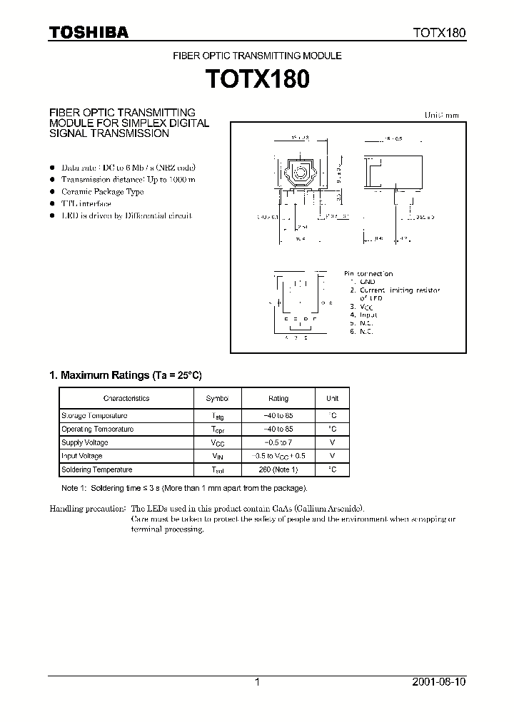 TOTX180_1270989.PDF Datasheet