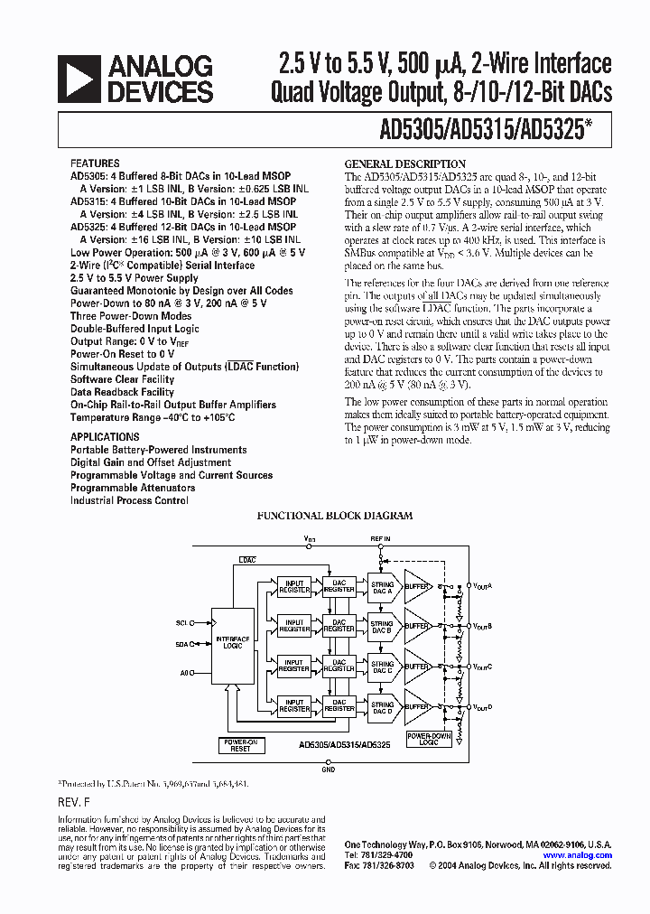 AD5305ARM_1272545.PDF Datasheet
