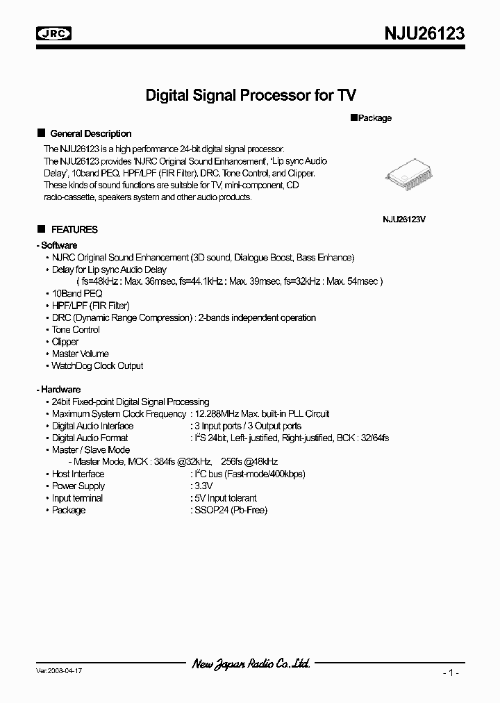 NJU26123V_1275707.PDF Datasheet
