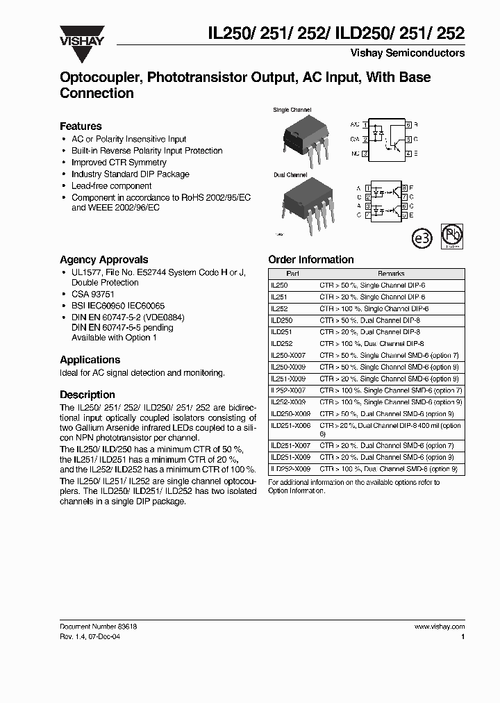 IL250-X007_1279990.PDF Datasheet