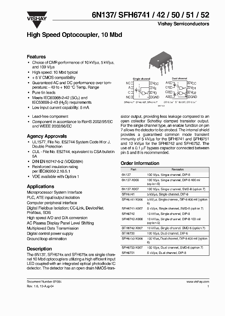 SFH6750-X006_1280014.PDF Datasheet