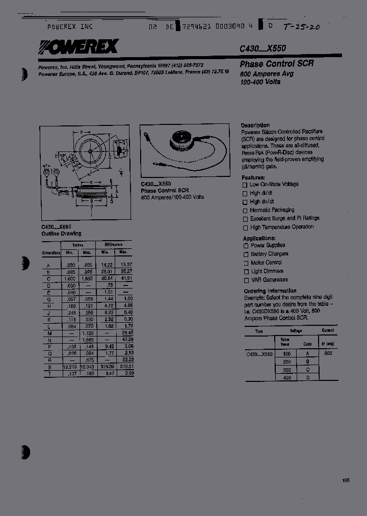 C430AX550_1287696.PDF Datasheet