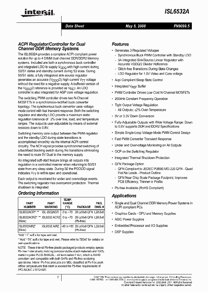ISL6532AIRZ_1280590.PDF Datasheet