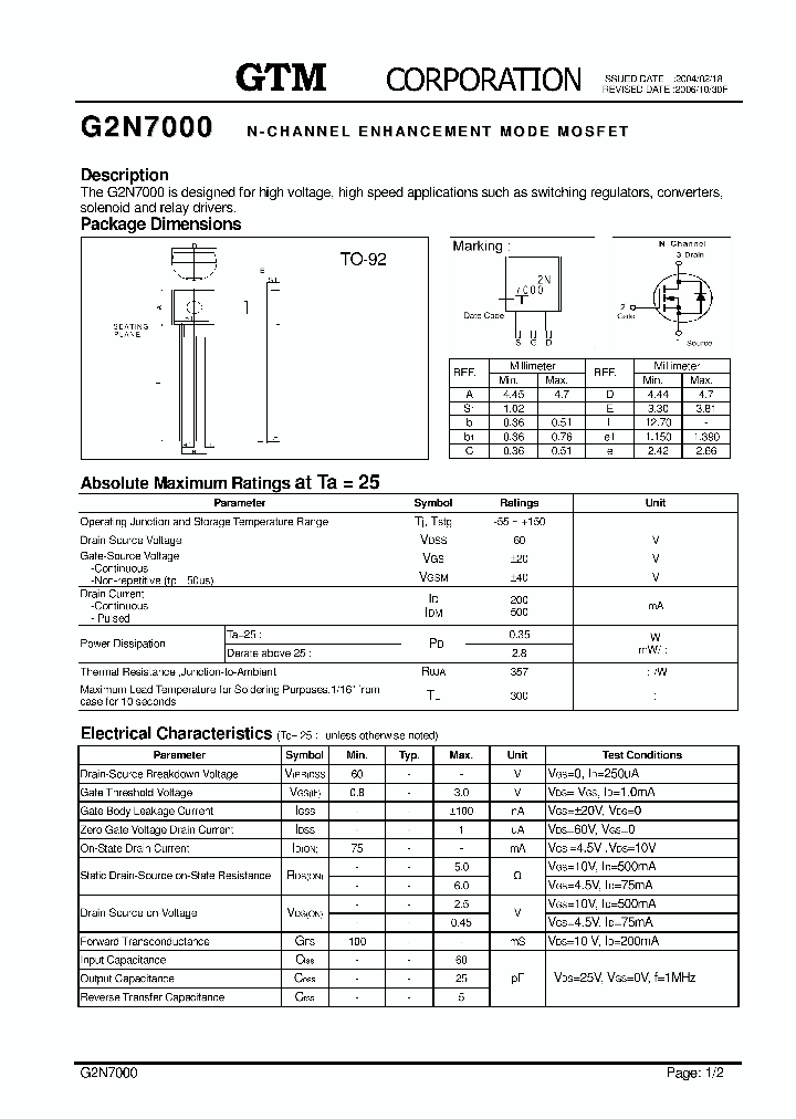 G2N7000_1283439.PDF Datasheet