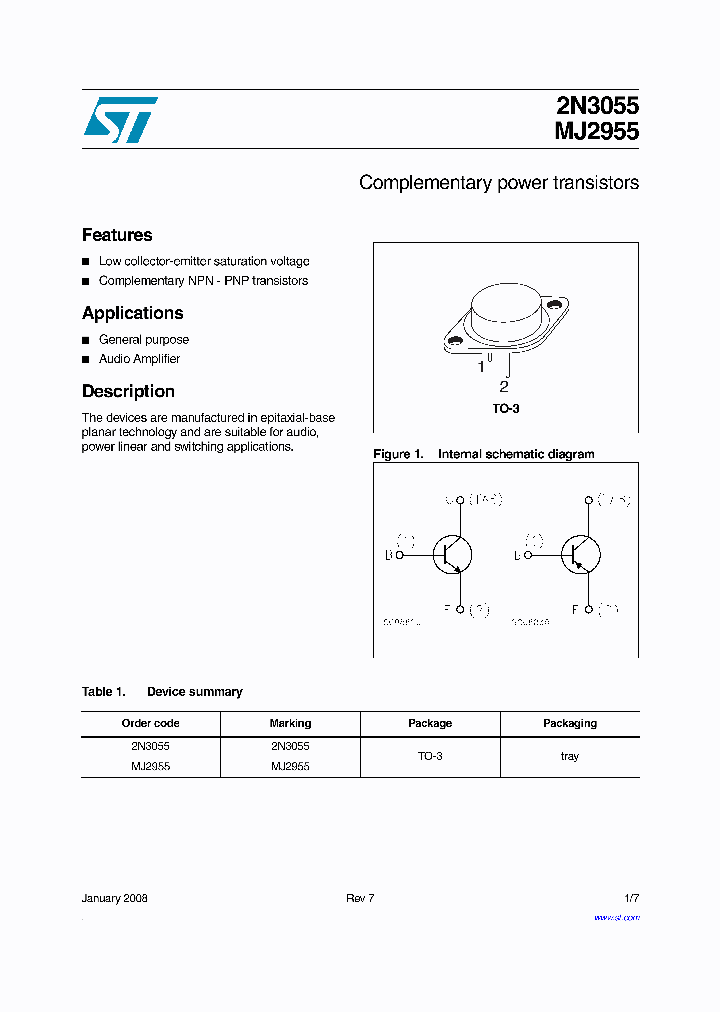2N3055_1284068.PDF Datasheet