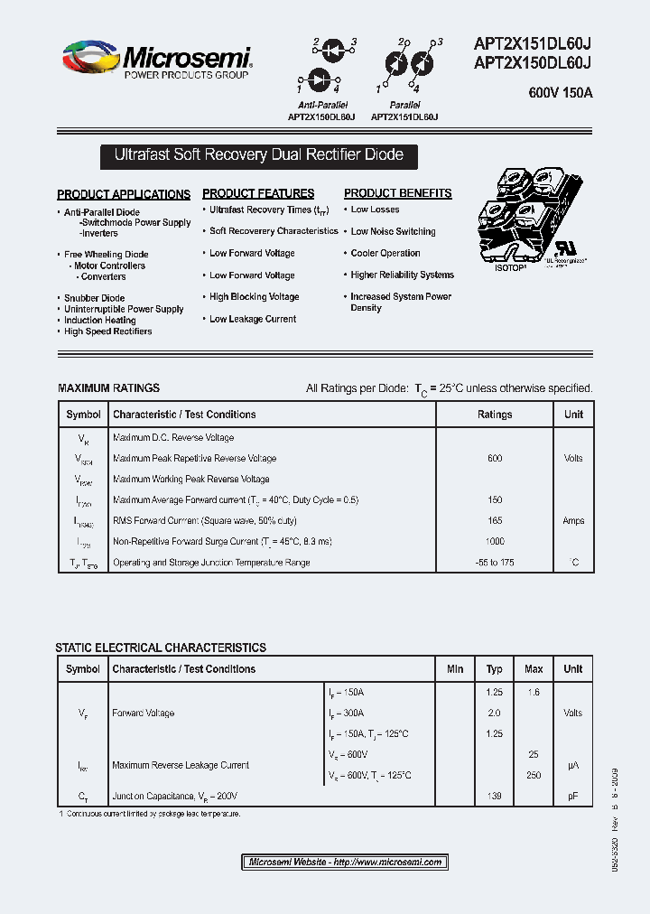 APT2X151DL60J_1285244.PDF Datasheet