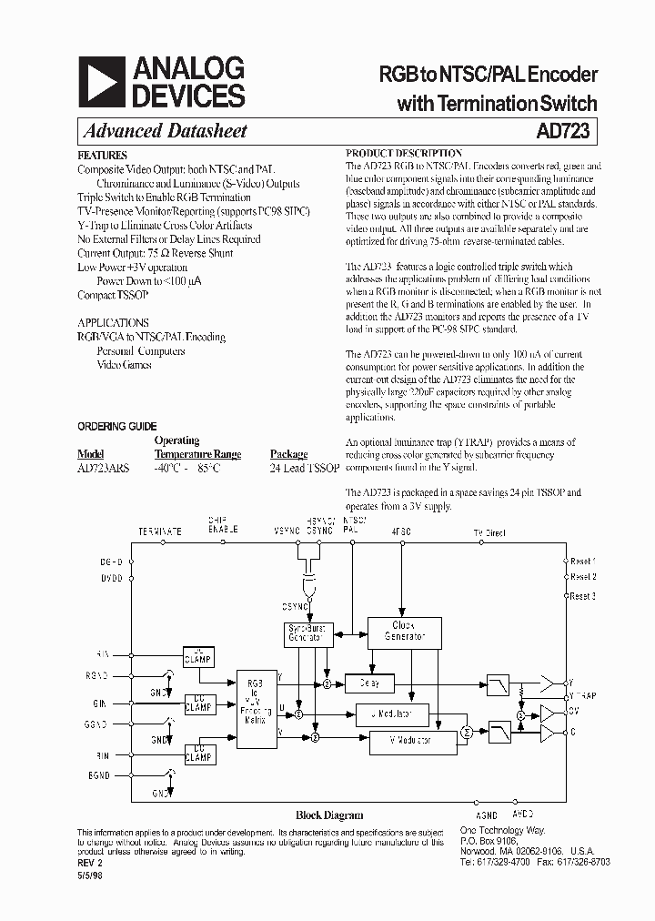 AD723_760341.PDF Datasheet