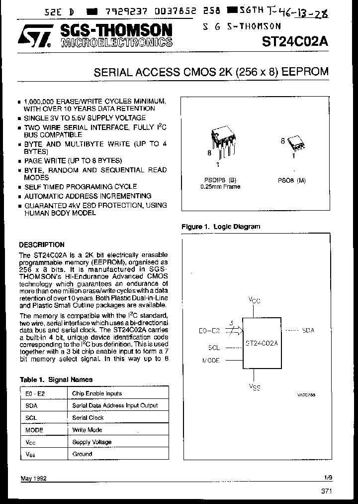 ST24C02AM1_760947.PDF Datasheet