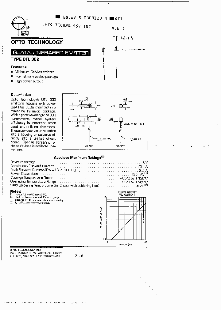 OTL302L1_761984.PDF Datasheet