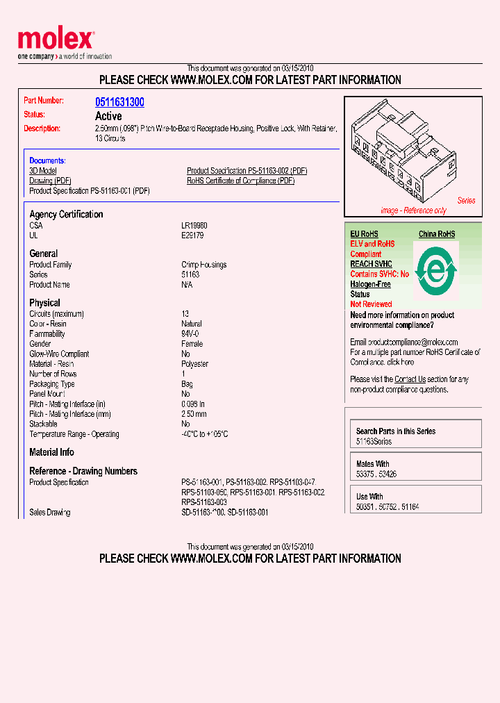 51163-1300_1286380.PDF Datasheet