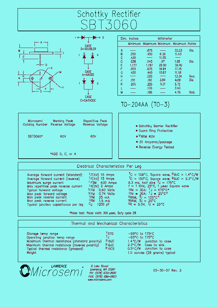 SBT3060D_1290386.PDF Datasheet