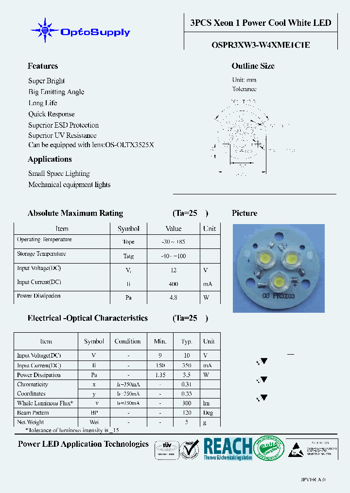 OSPR3XW3-W4XME1C1E_1288228.PDF Datasheet