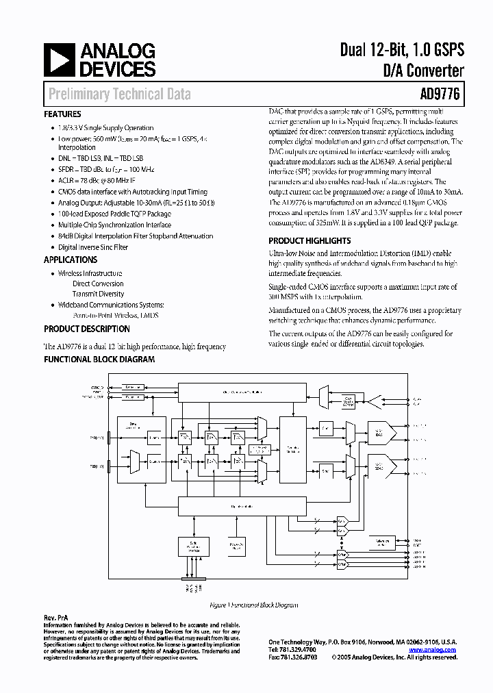 AD9776BSVZRL_1303396.PDF Datasheet