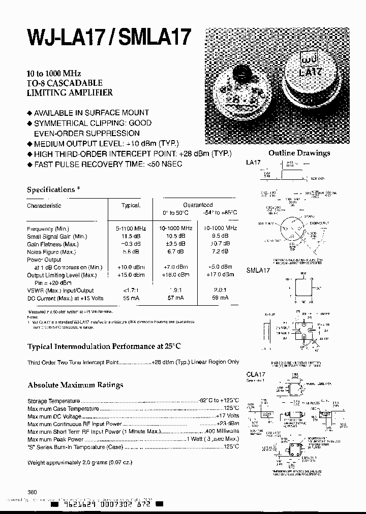 WJ-LA17_765727.PDF Datasheet