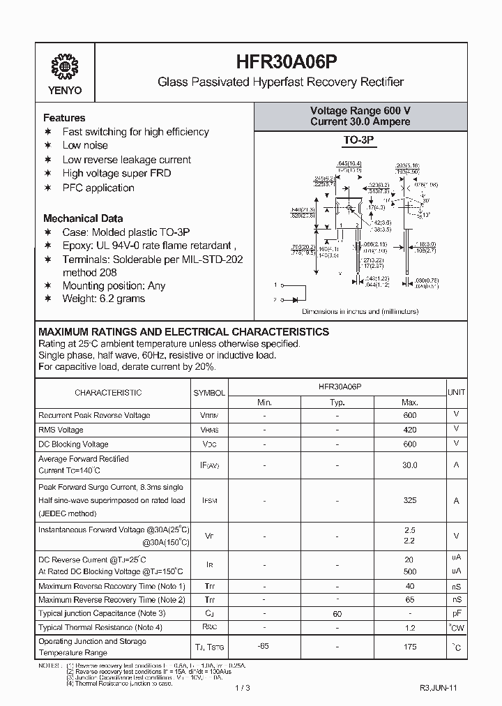 HFR30A06P_1290573.PDF Datasheet