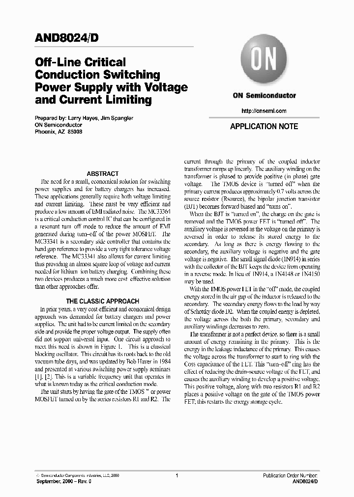 MC33364DR2_1303618.PDF Datasheet