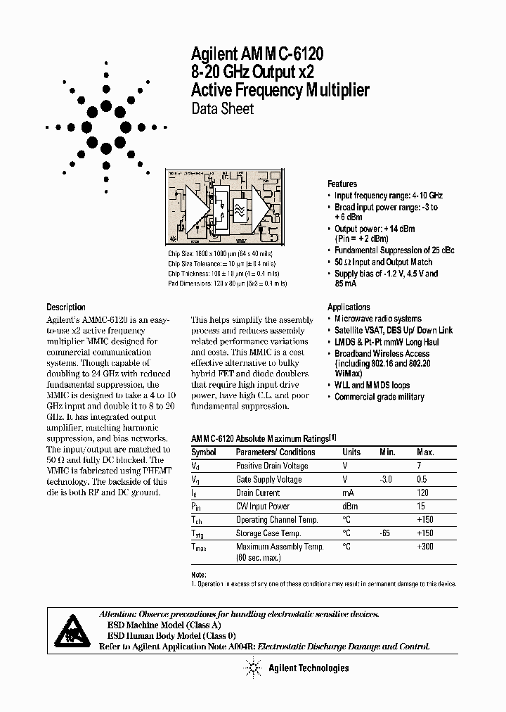 AMMC-6120_1303574.PDF Datasheet