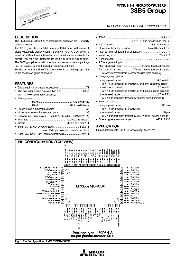 M38B59MFH-A126FP_1308072.PDF Datasheet