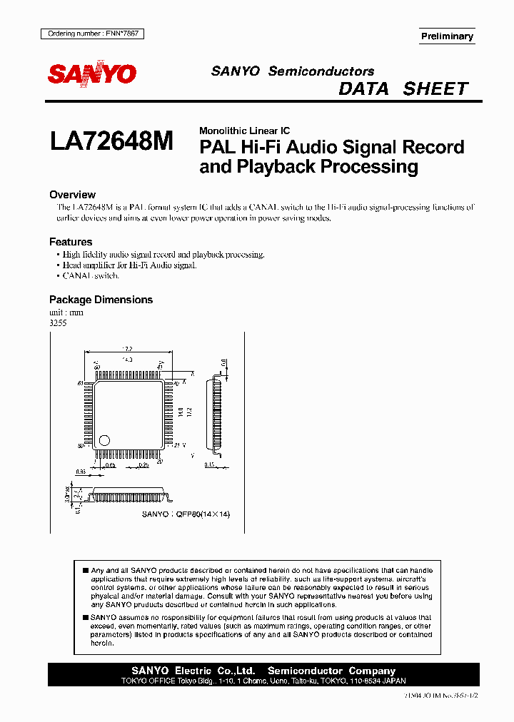 LA72648M_1308355.PDF Datasheet