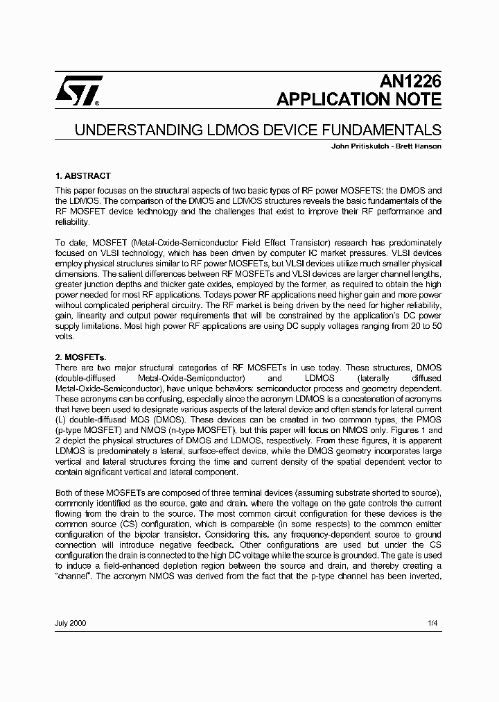 AN1226_1310333.PDF Datasheet