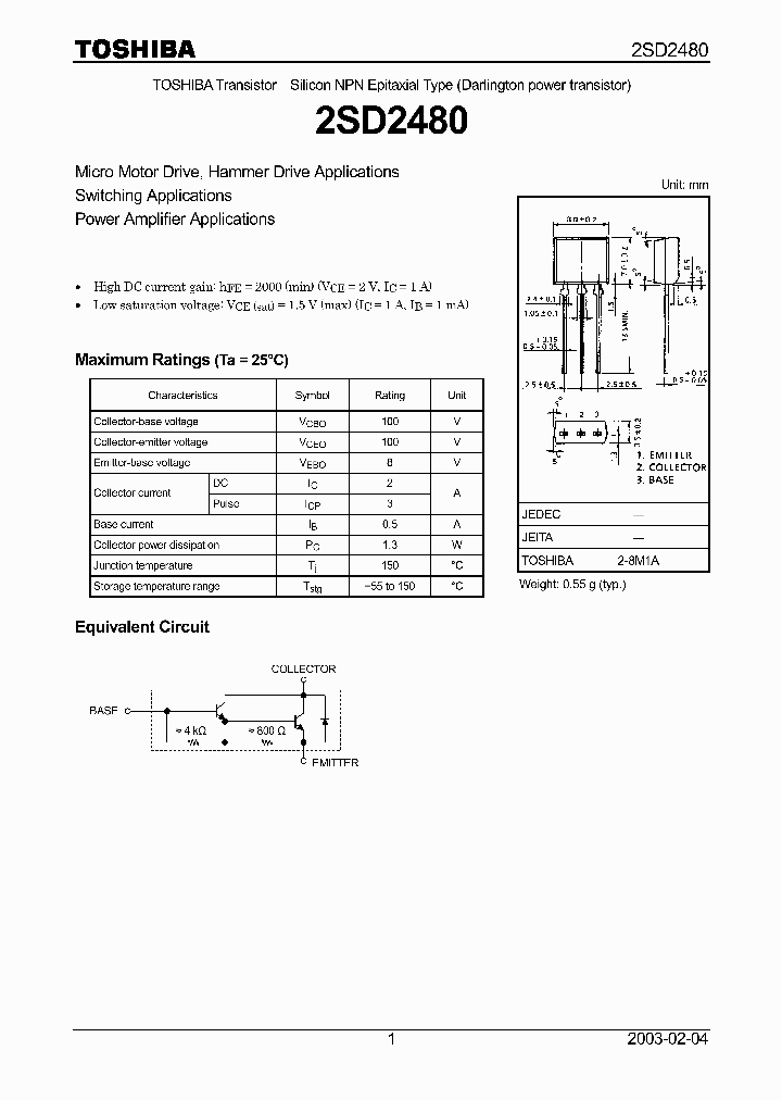 2SD2480_1311043.PDF Datasheet