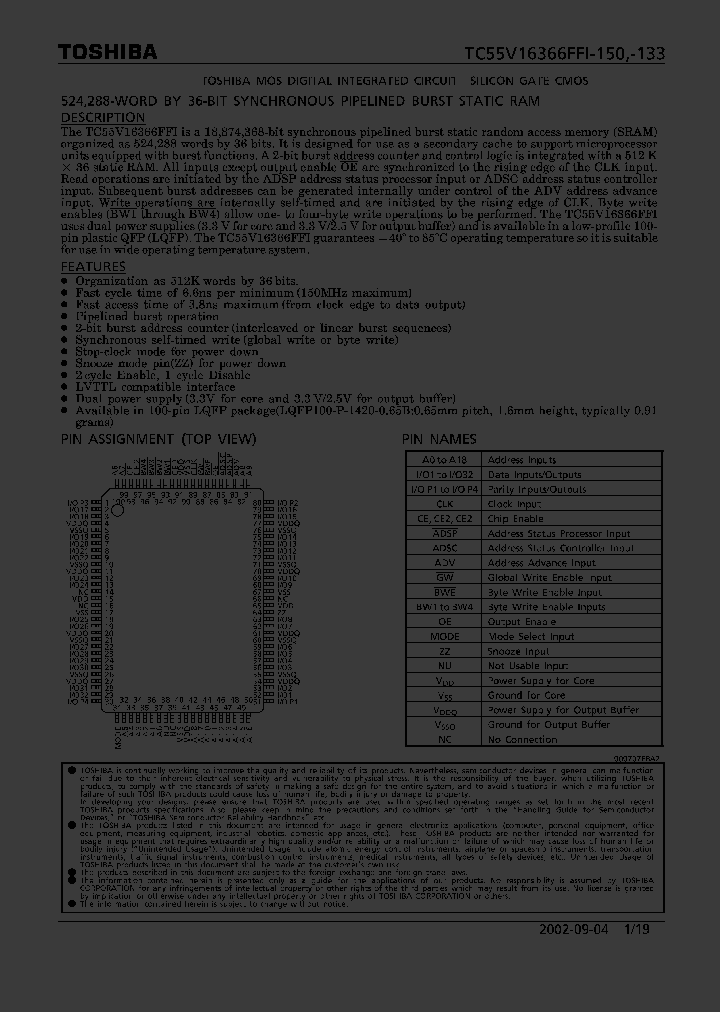 TC55V16366FFI-133_1314069.PDF Datasheet