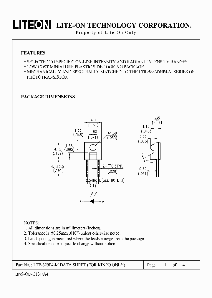 LTE-329P4-M_1301299.PDF Datasheet