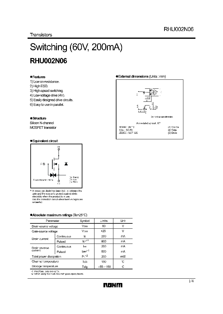RHU002N06_1312643.PDF Datasheet